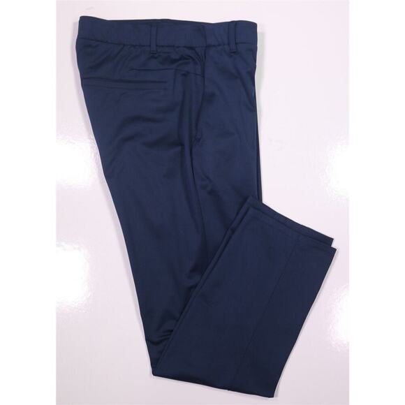 Under Armour Dark Royal Blue Flat Front Performance Golf Dress Pants 30x28 - Picture 1 of 7